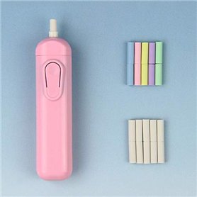 SUPERTOOL Gomme électrique automatique portable en caoutchouc avec 20 recharges de gomme
