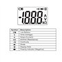 KPS-PA420 Pince ampèremétrique numérique 2000 points, tension AC/DC 600V, courant AC 400A, et résistance 2KΩ, maintien des lectu