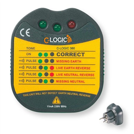 C-LOGIC 380 Testeur de Prises