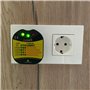 C-LOGIC 380 Testeur de Prises, Détectez les Défauts de Câblage des Prises avec Indicateur LED