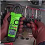 KPS Pince Ampèremétrique TRMS avec Bluetooth pour applications Solaires Tension jusqu'à 1500VAC/2000VDC Courant AC/DC 600A et 40