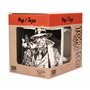SD toys Pistolet Tasse Torpedo, céramique, blanc, 10 cm