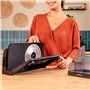 Cecotec Rock'nCut Shuriken. 150 W, Disque amovible de 17 CM de diamètre, Différents aliments, Réglage progressif 0 à 15 mm, Quic