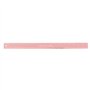 Craftelier - Règle métallique de 45 cm (18") | Couleur rose avec chiffres blancs | Base en liège et fabriquée en acier inoxydabl