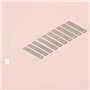 Craftelier - Lot de 10 Lames de Remplacement Compatible avec le Cutter Professionnel 18 cm | Lames en Acier au Carbone (SK4) - L