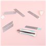 Craftelier - Lot de 10 Lames de Remplacement Compatible avec le Cutter Professionnel 18 cm | Lames en Acier au Carbone (SK4) - L
