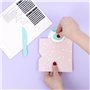 Craftelier Perforatrice pour création d'enveloppes personnalisées de 5 x 8,8 cm à 13 x 17,8 cm, découpe ronde et arrondie en for