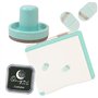 Craftelier - Kit d'estampage de timbres pour projets de bricolage et scrapbooking | Comprend une plate-forme d'estampage