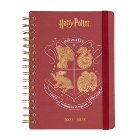 Grupo Erik - Agenda Scolaire 2022/2023 Harry Potter | Agenda Semainier - Août à Juillet | Fournitures Scolaires