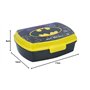 ALMACENESADAN 2041 Appareil à croque-monsieur rectangulaire multicolore Batman Symbol Produit en plastique sans BPA Dimensions i