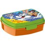 Pack retour à l'école Looney Tunes; composé de Bouteille sport 400ml et sandwich rectangulaire multicolore