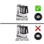 Flavor Plus Porte-lames, engrenage, base lames, embrayage compatible pour Monsieur Cuisine Plus Plus, pièce 12 dents. Vérifiez l