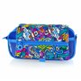 PracticDomus Trousse de rangement triple avec fermeture éclair individuelle