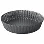 MGE - Moule à Tarte Perforé/Moule à Quiche avec Fond Amovible - Plat à Quiche - Moule Tartelette - Moules à Gâteaux Rond - Revêt