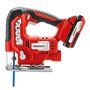 GREENCUT SRJ200L - Scie sauteuse sans fil 20V, 4 positions de lame, vitesse réglable et profondeur de coupe jusqu'à 65mm, batter