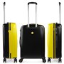 Smiley Originals - Set Valise Rigide, Lot de Valises Soute Avion 4 roulettes - Sets de Bagages, Valise à Roulette en Soldes pour