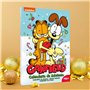 dekora - Calendrier de l'Avent Garfield - Avec 24 chocolats - Total 50 g - Chocolat au lait - Colorants naturels - Spécial Noël