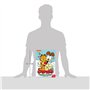 dekora - Calendrier de l'Avent Garfield - Avec 24 chocolats - Total 50 g - Chocolat au lait - Colorants naturels - Spécial Noël