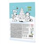 dekora - Calendrier de l'Avent Garfield - Avec 24 chocolats - Total 50 g - Chocolat au lait - Colorants naturels - Spécial Noël