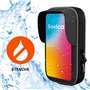 Sovica Support Telephone Moto Scooter Etanche Etui de Protection Visiere antireflet valable pour Les Telephones Portables jusqu'