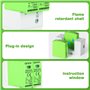 DEWIN Dispositif de Protection Contre les Surtensions, Parafoudre Photovoltaïque 2P 40kA Dispositif de Protection Contre les Sur