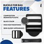 DOJA Barcelona | Boucle Sac à Dos 38mm | Pack 10 | Boucles Coulissantes de Verrouillage | Largeur Intérieure 38mm | en Plastique