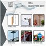 DOJA Barcelona | Suport Antenne | Pack 2 | Fixation Murale | Pour Mat Antenne Ø 25mm à Ø 50mm | En Acier | Support Fixation Ante