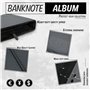 DOJA Barcelona | Album Billets De Banque Collection avec 120 Pochette | Classeur Billets Collection | Livre en Cuir PU avec Ferm