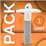 DOJA Barcelona | Guide Volet Roulant | Guide Sangle Volet Roulant | 18mm | Passe-Cordon Pour Store Avec Ressort 75X40mm | Attach