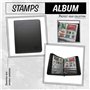 DOJA Barcelona | Album Timbres 16 Feuilles | Livre Cuir PU Classeur Timbre Poste Avec Fermeture Éclair Et Anneaux | Carnet de Ti