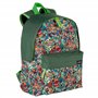 Sac à dos école Minecraft Crazy + chariot Toybags avec 4 roulettes pivotantes - poche principale et poche avant - compartiment p