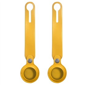 EUROXANTY Porte-Airtag | Porte-Clés pour Airtag | Accessoires pour le des Dispositifs Airtag de Localisation GPS | Cuir artifice