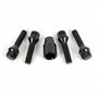 OMP JEU DE 4 VIS ANTIVOL JANTES M12X1.25 FILETAGE LONGUEUR 40MM FORME CONIQUE