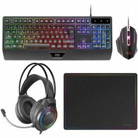 clavier et souris Mars Gaming MCP124PROES