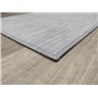 Tadi & Imperio1979 Tapis Long en Vinyle tressé pour Couloir, Cuisine ou Chambre à Coucher, Couleur Ivoire Argent Haute résistanc