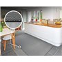 Tadi & Imperio1979 Tapis Vinyle tressé - Tapis Vinyle - 40 x 40 cm - Tapis extérieur - Tapis de Cuisine - Tapis Vinyle Cuisine -
