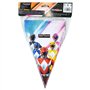 BANDERIN Power Rangers Fanion pour enfants Décoration Anniversaire Enfant Articles de Fête Célébration Anniversaire 1