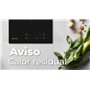 EVVO Plaque vitrocéramique 2 zones de cuisson V30, puissance maximale 3 000 W, 9 niveaux, diamètre max 18 cm, commande tactile, 