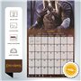 Grupo Erik - Calendrier Mural 2025 Le Seigneur des Anneaux | Calendrier Mensuel 30x60cm - De Janvier 2025 à Décembre 2025