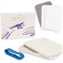 Hartem - Palette Humide pour Peintures à Base d'eau | Comprend 2 Éponges + 50 Feuilles de Papier Semi-Perméable | Idéal pour Les