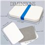 Hartem - Palette Humide pour Peintures à Base d'eau | Comprend 2 Éponges + 50 Feuilles de Papier Semi-Perméable | Idéal pour Les