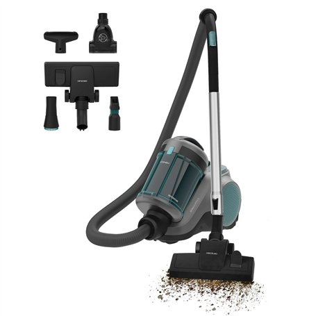 Cecotec Rockstar Cyclonic Powerbag Aspirateur traîneau avec ou sans sac