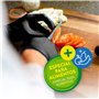 Bayeco - Gants à usage unique en nitrile - Couleur noire - Ambidextres - Doigts texturés pour une meilleure prise en main - Fini