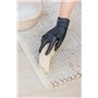 Bayeco - Gants à usage unique en nitrile - Couleur noire - Ambidextres - Doigts texturés pour une meilleure prise en main - Fini