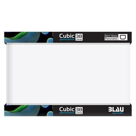 Blau Aquaristic Cubic Panoramic 45 x 28 x 30 cm 38 litres 8500 g