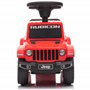 DEVESSPORT Jeep Rubicon Poussette sans pédales avec rangement sous le siège Rouge 12-36 mois