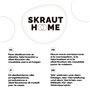 Skraut Home Meuble Salon Moderne Mat Brillant laqué | Dimensions : 250 x 194 x 42 cm de Profondeur, Bois contreplaqué, Finition 