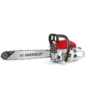 GREENCUT GS620X - Tronçonneuse à essence avec moteur 2 temps 62cc 3