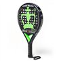 Black Crown - Raquette de Padel Snake - Forme Ronde - Puissance - Poids 355 GR - Cadre 38 mm avec Double Tube en Fibre de Carbon