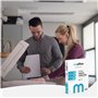 Lot de 5000 feuilles A4 80 g Papier multifonction pour imprimante jet laser A4 Feuilles A4 210 x 297 mm Idéal pour le bur